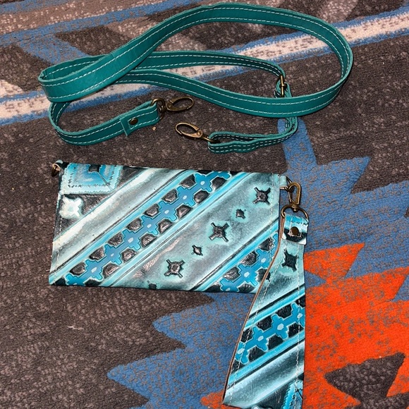 wallet, wallet clutch, cross body wallet - Picture 5 of 5